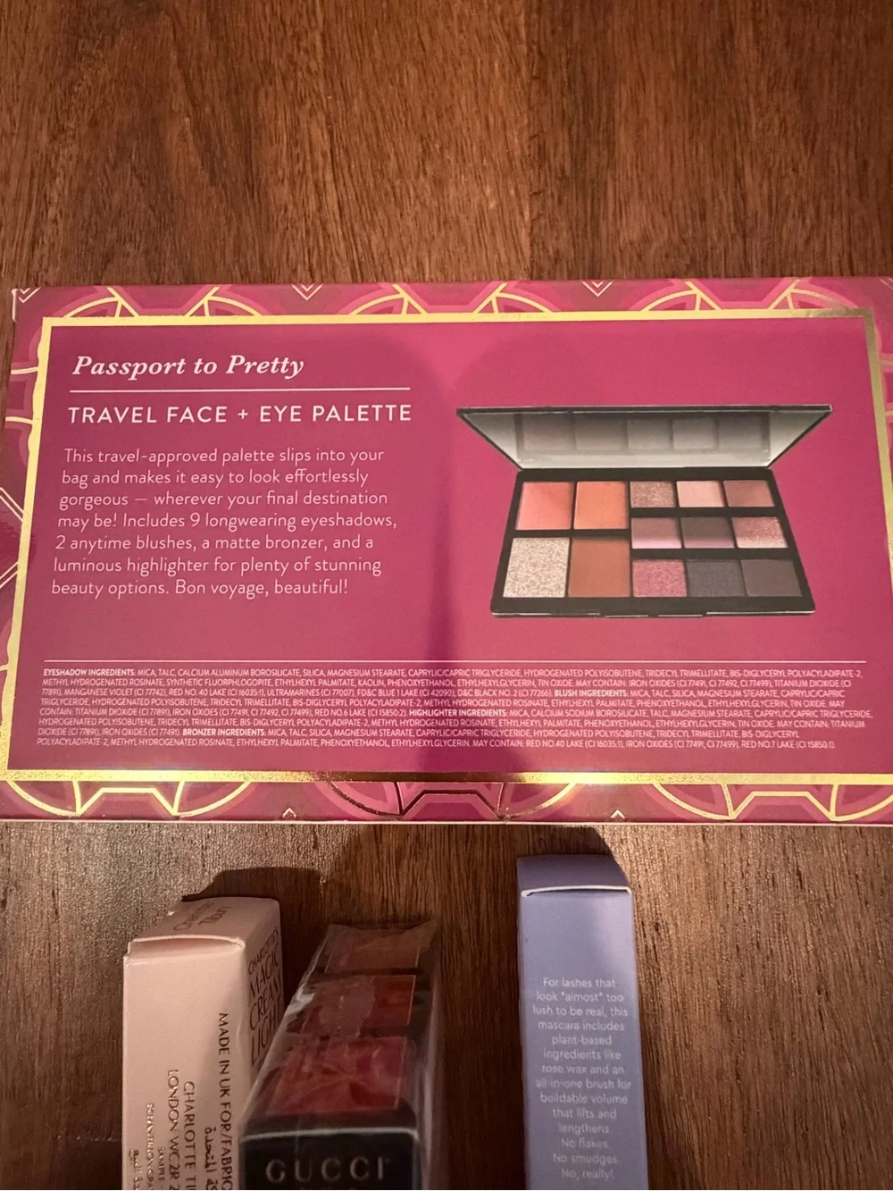 Laura Geller Eyeshadow Palette — Pink & Peach Shades